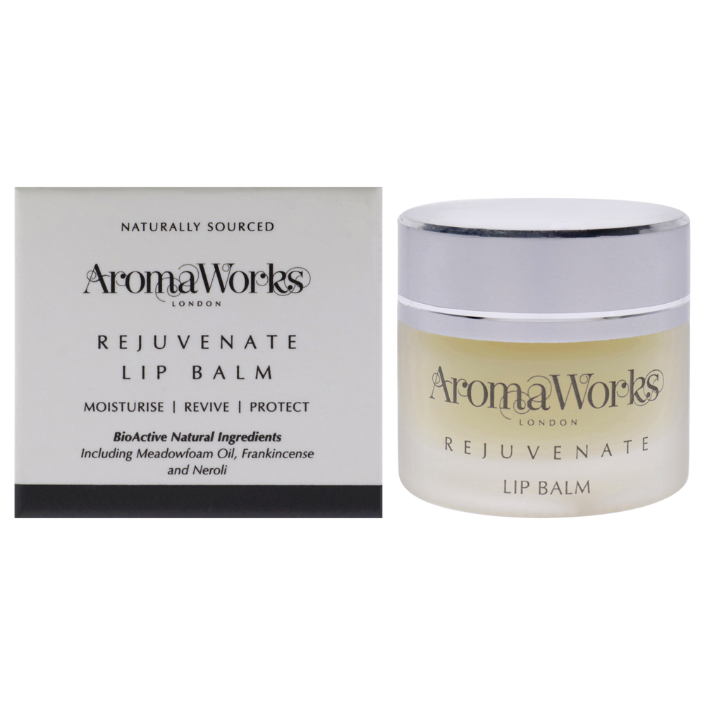 Rejuvenate Lip Balm by Aromaworks for Unisex - 0.34 oz Lip Balm